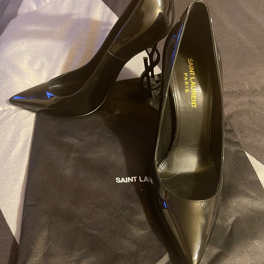 Black YSL Shoes